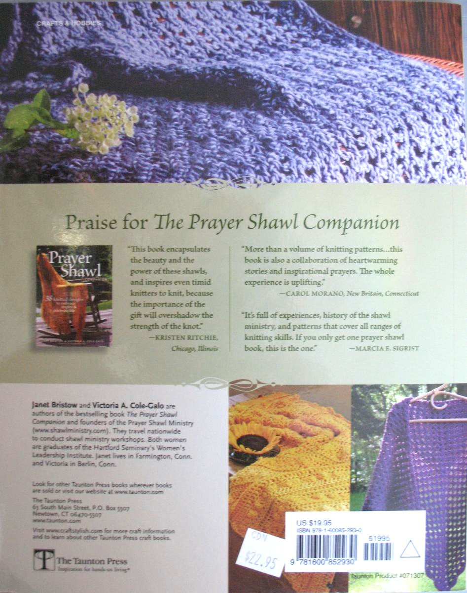 Crocheted Prayer Shawl Companion