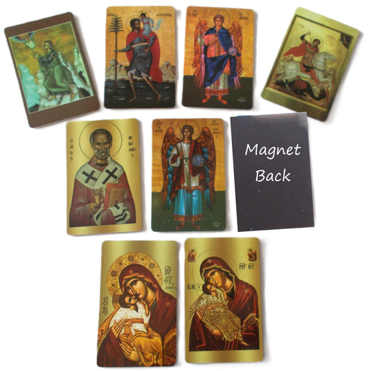 Plastic Holy Icon Pictures Fridge Magnets