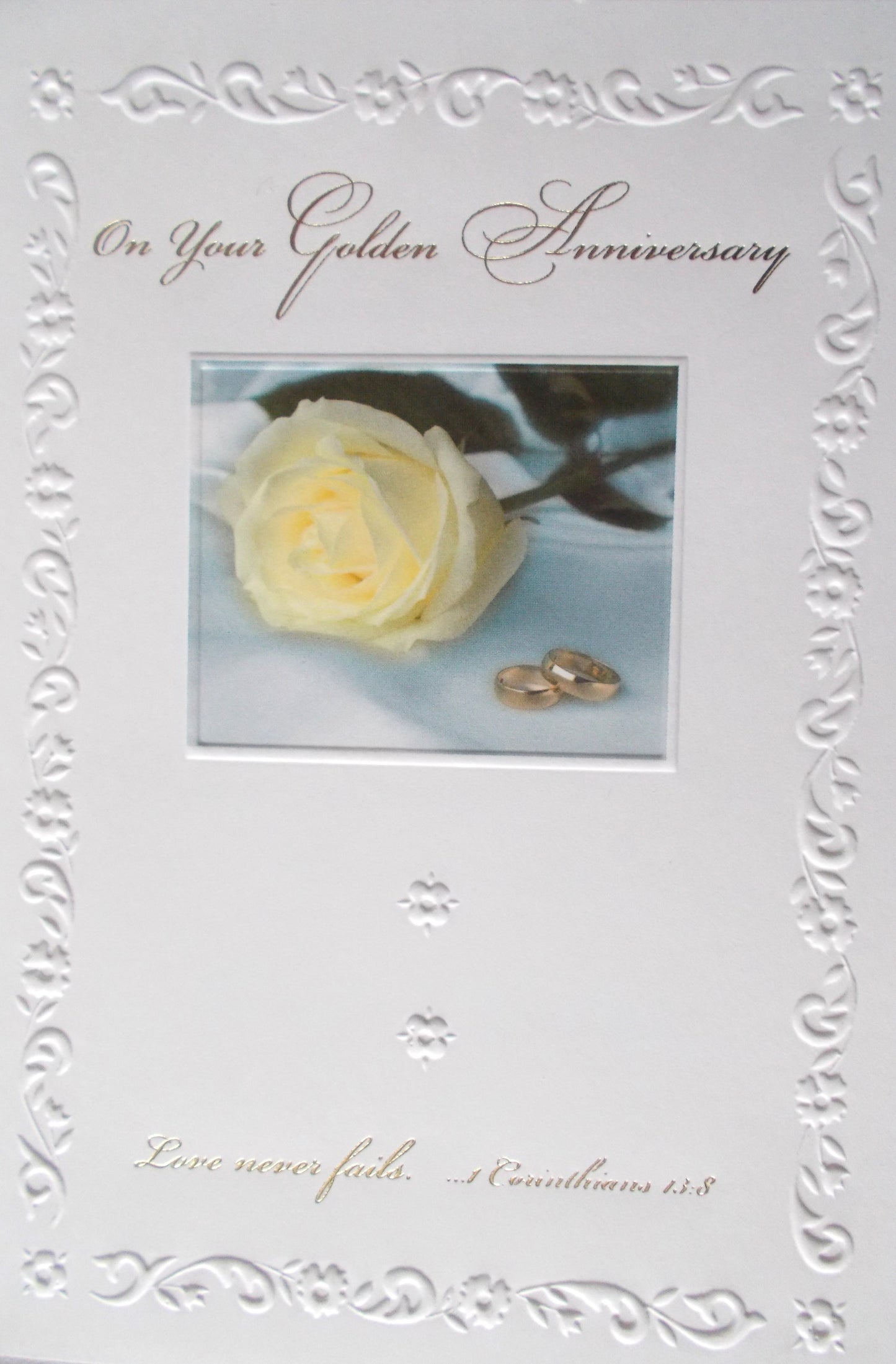 Golden (50th) Anniversary Greeting Card