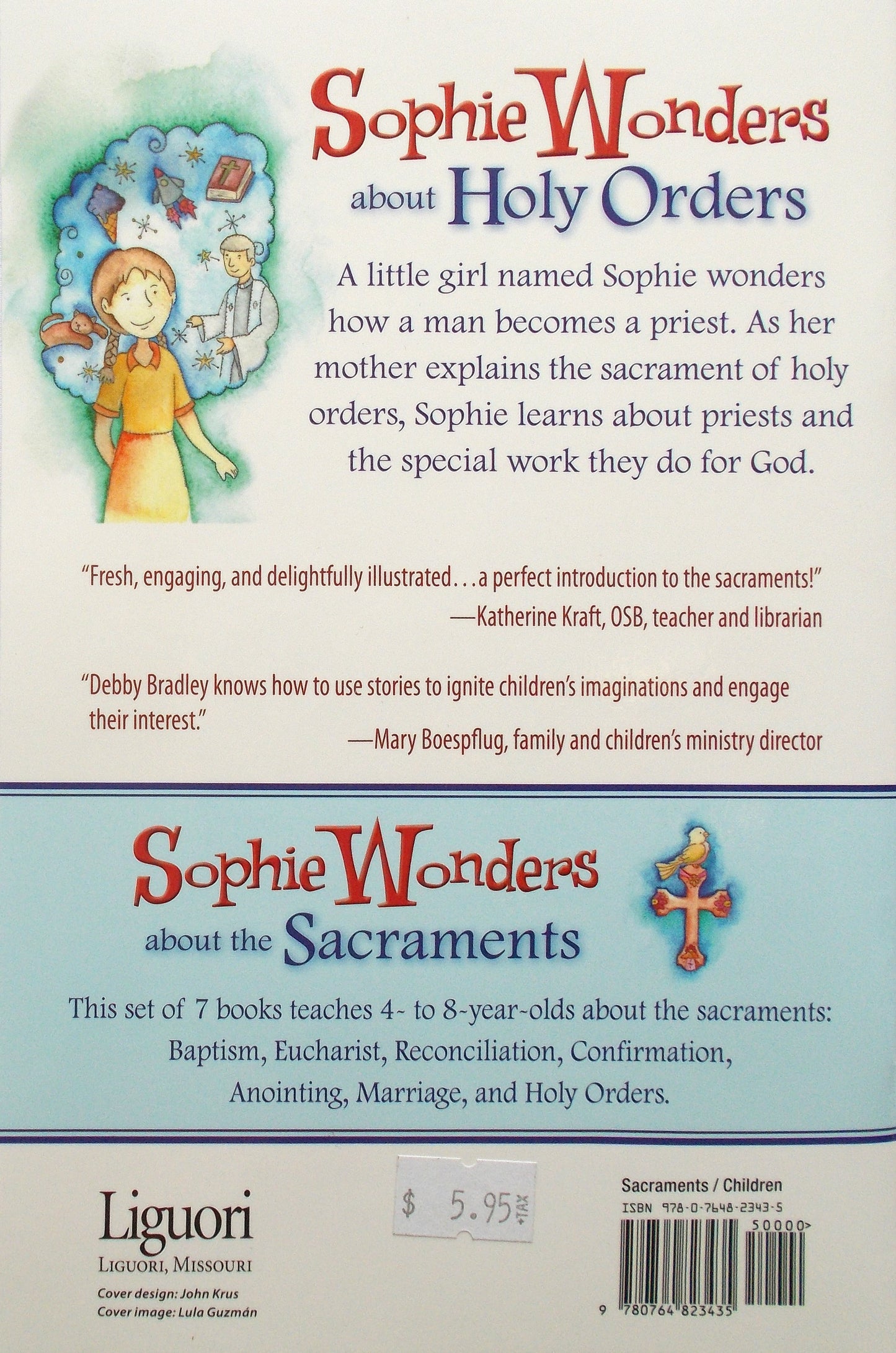 Sophie Wonders about Holy Orders