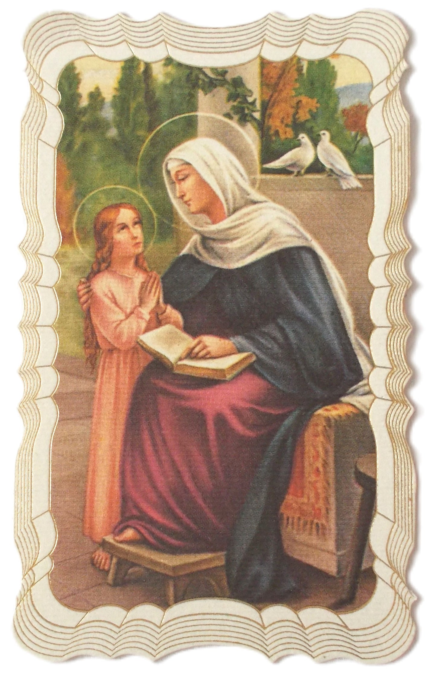 St. Anne Prayercard - Fancy Edge