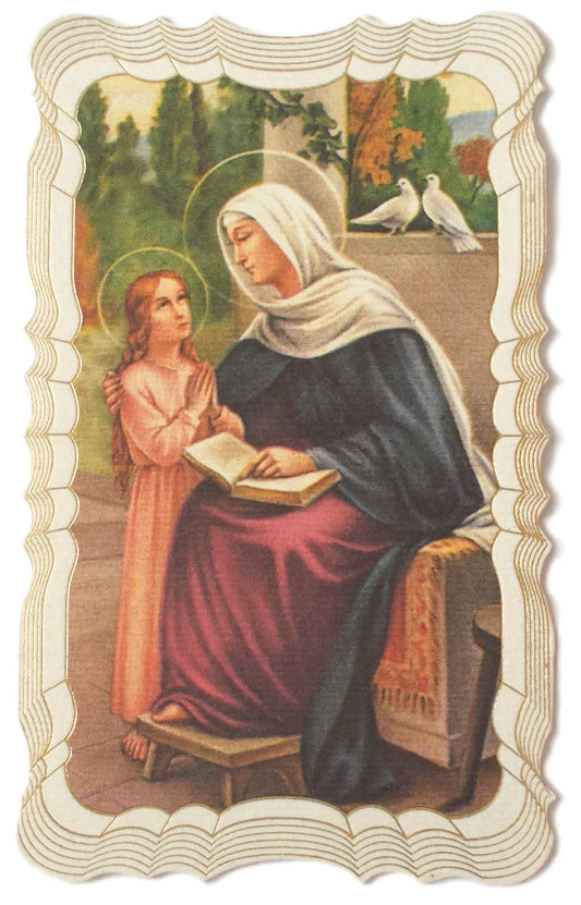 St. Anne Prayercard - Fancy Edge