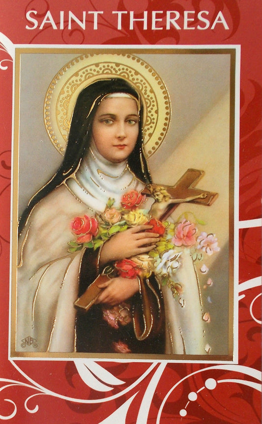 St. Therese Mini Lives Prayer Pamphlet