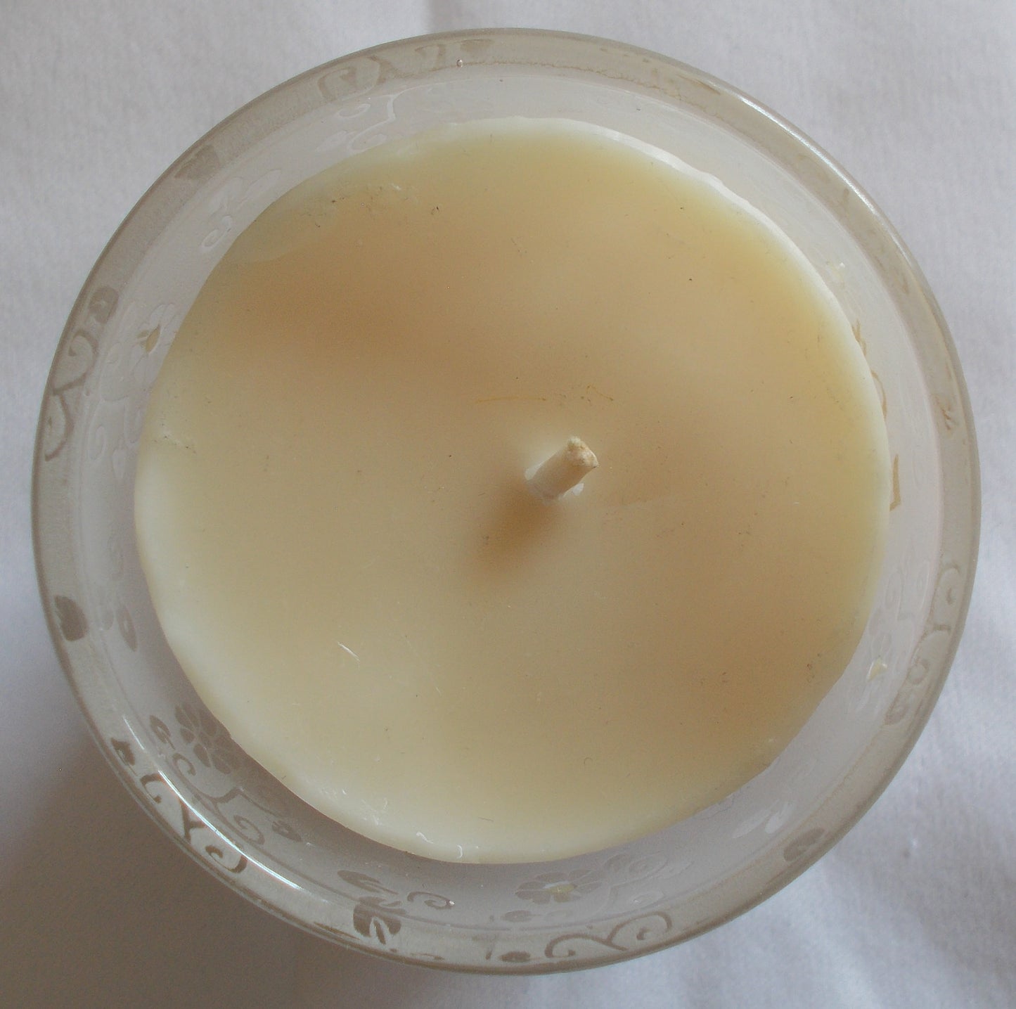 50th Anniversary Wedding Candle in Glass Holder