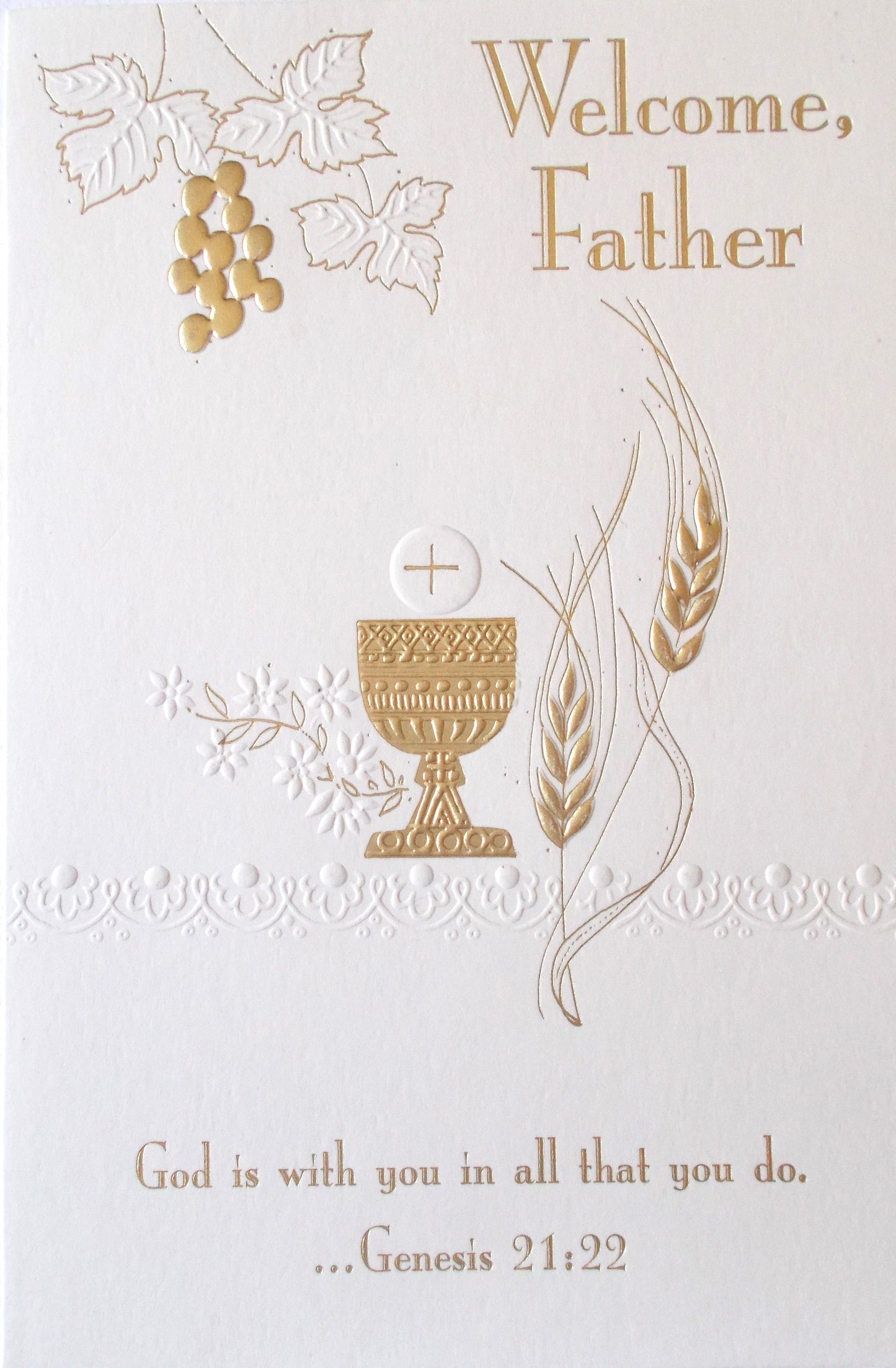 Welcome, Father - Greeting Card