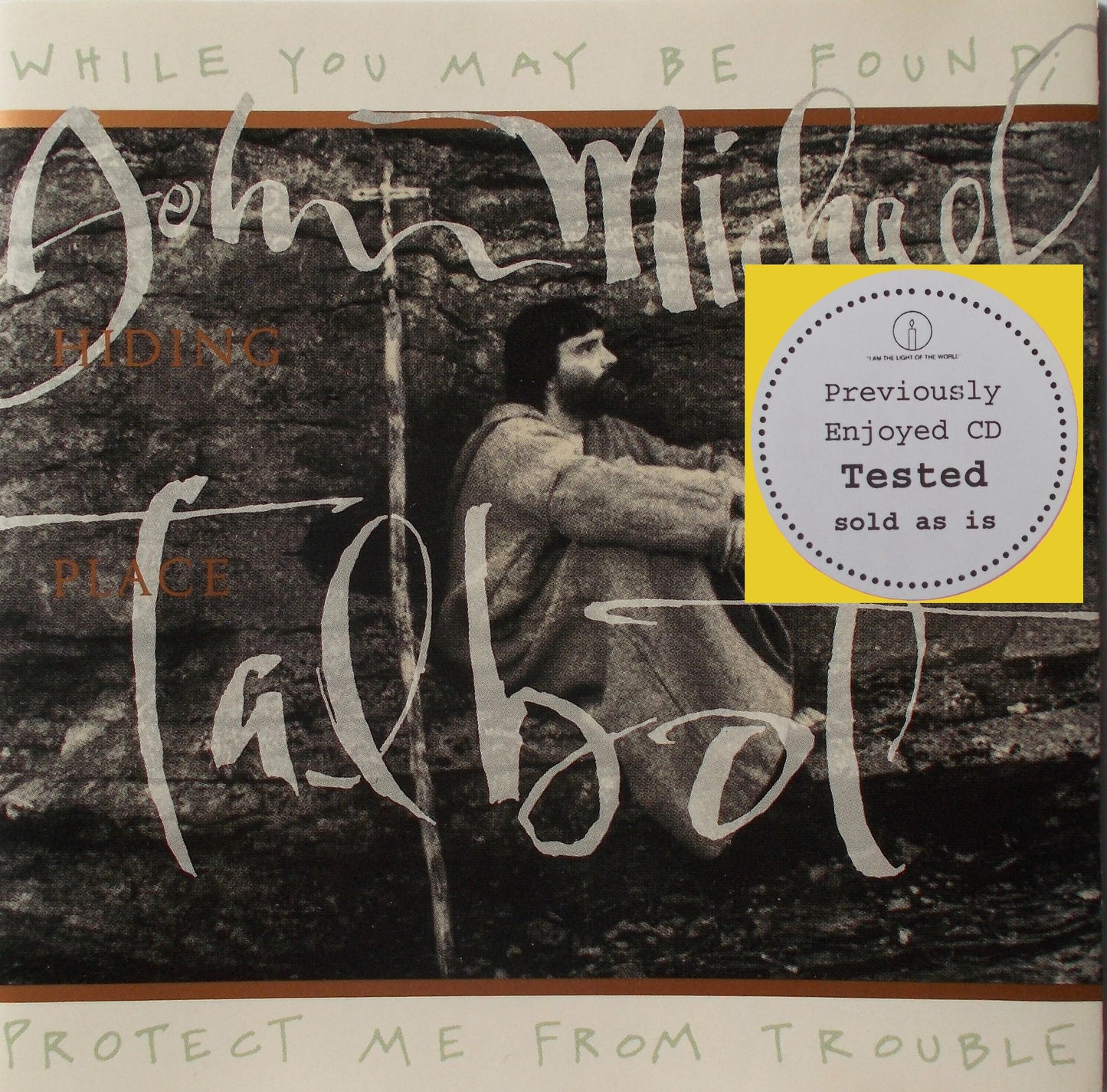 John Michael Talbot - Hiding Place - Music CD - Demo - Used