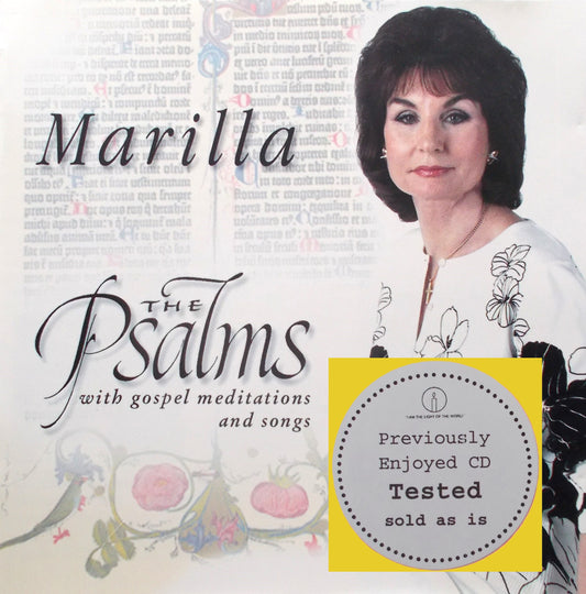 Marilla Ness - The Psalms with Gospel Meditations & Songs - Music CD - Demo - Used