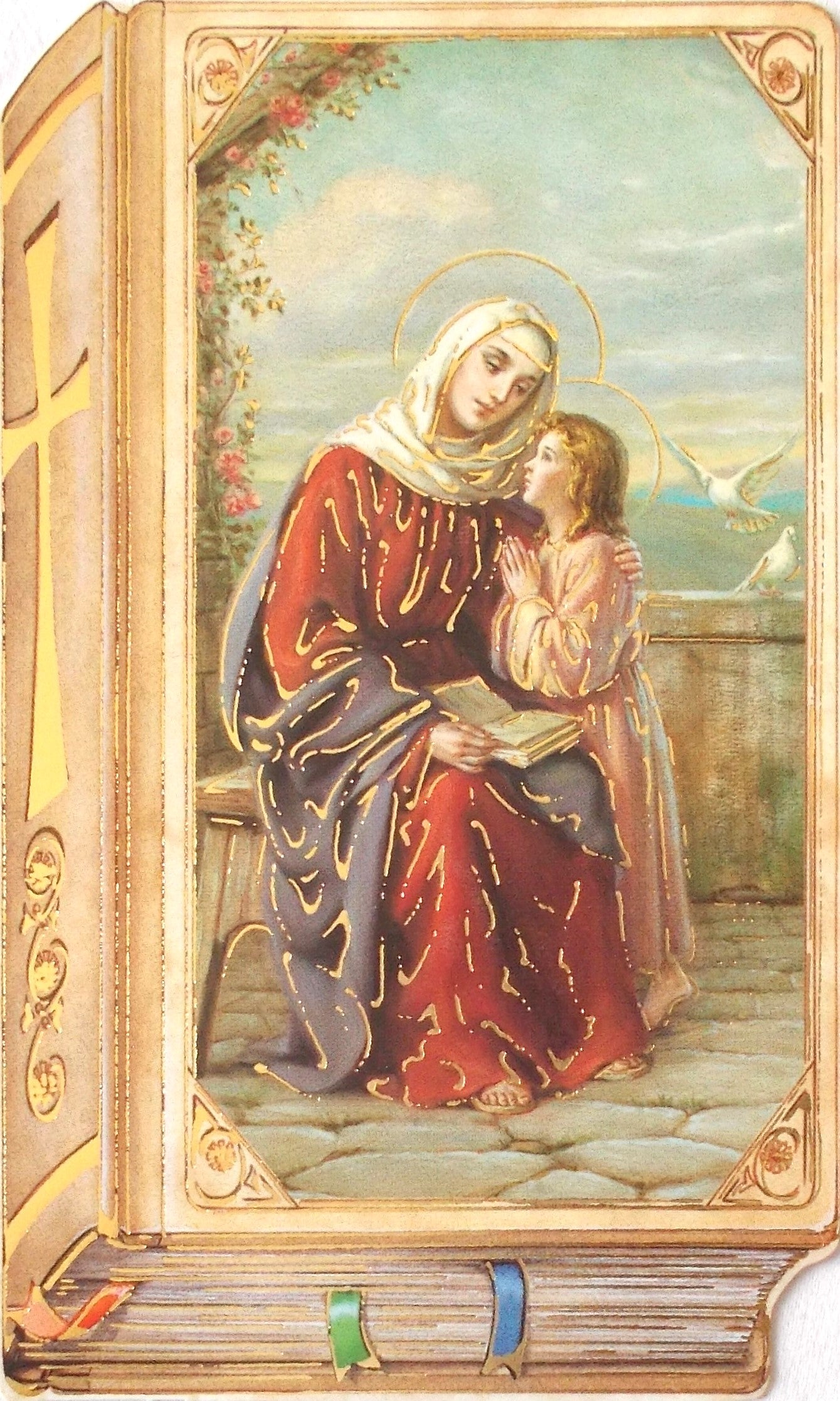 Cardstock - St. Anne - Mother of Blessed Virgin Mary