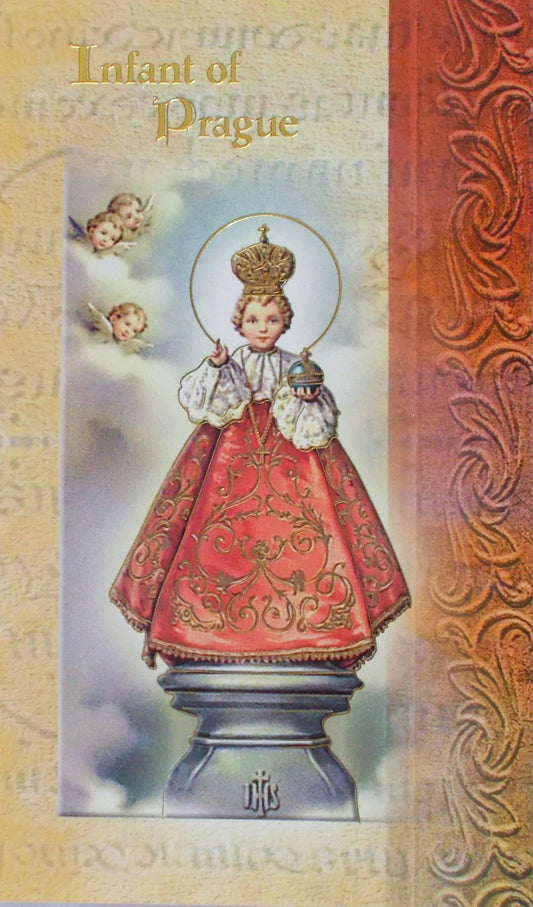 Infant of Prague Biography Prayer Pamphlet