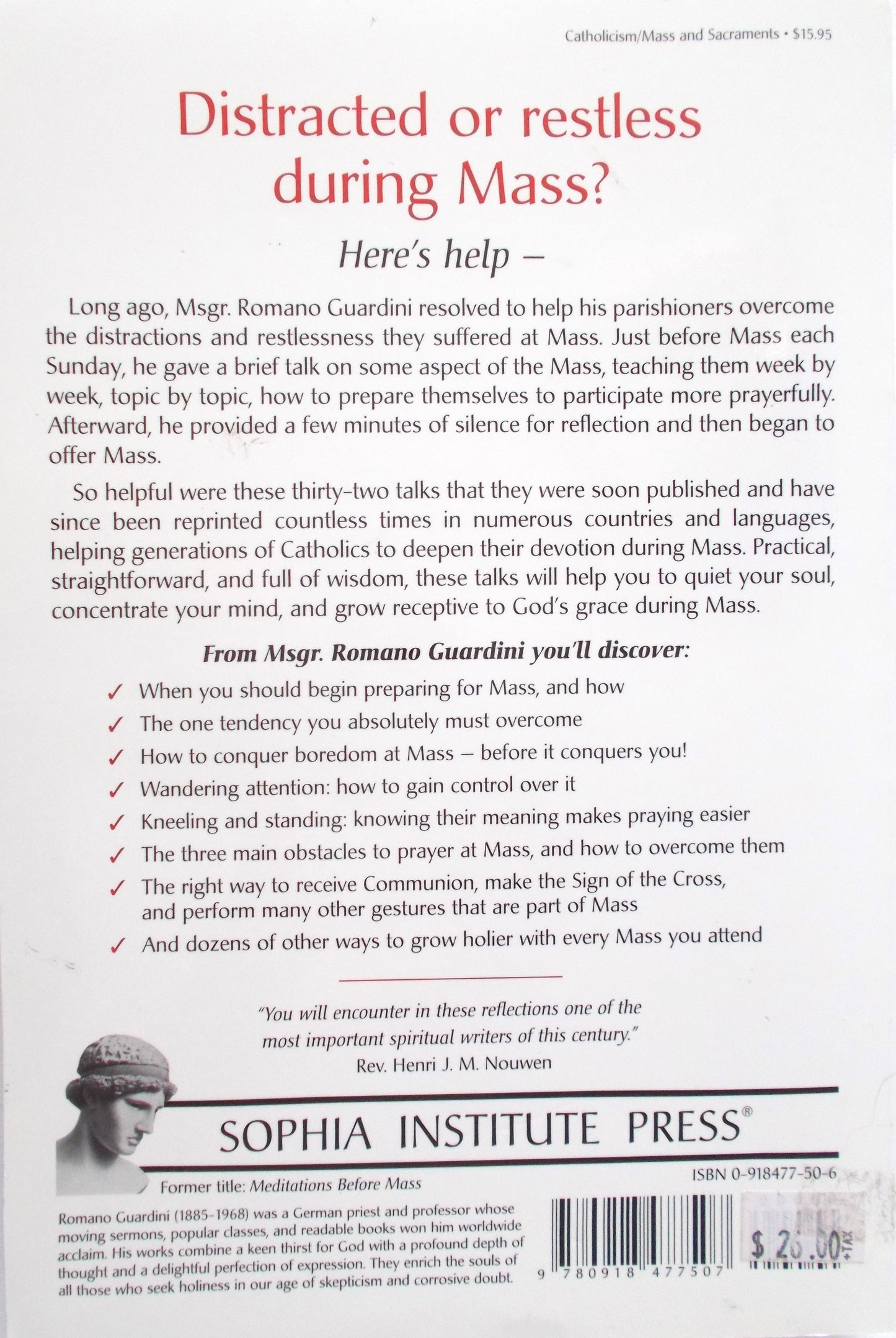 Preparing Yourself for Mass