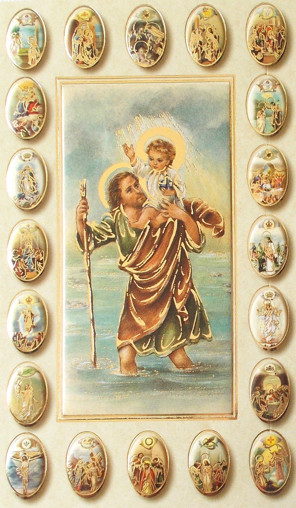 Cardstock - St. Christopher Prayercard