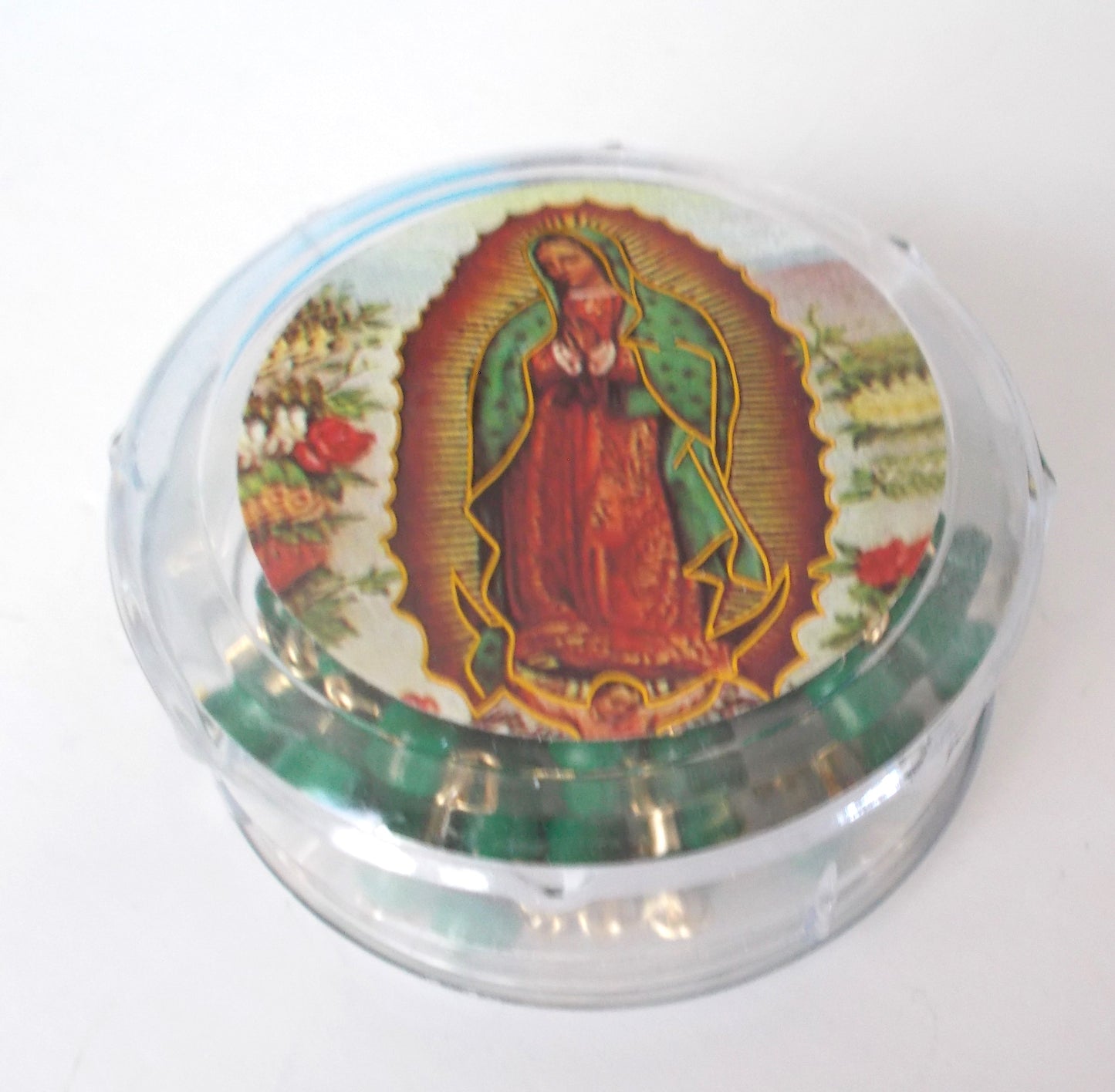 Our Lady of Guadalupe Rosary with Case