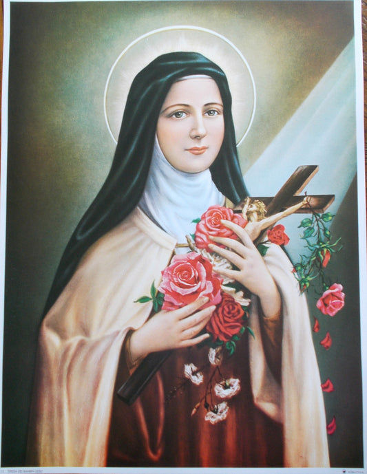 St. Therese Poster - 12 x 16