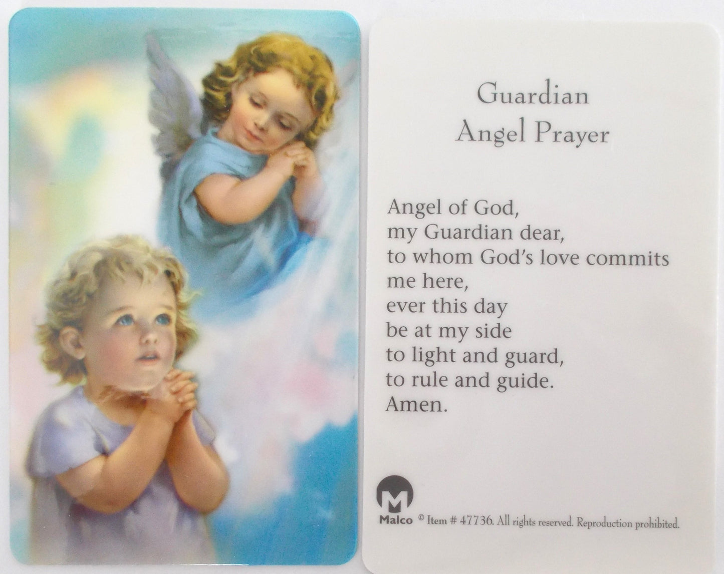 Plastic - Guardian Angel Prayer