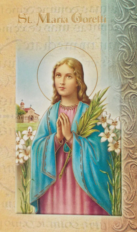 St. Maria Goretti Biography Prayer Pamphlet