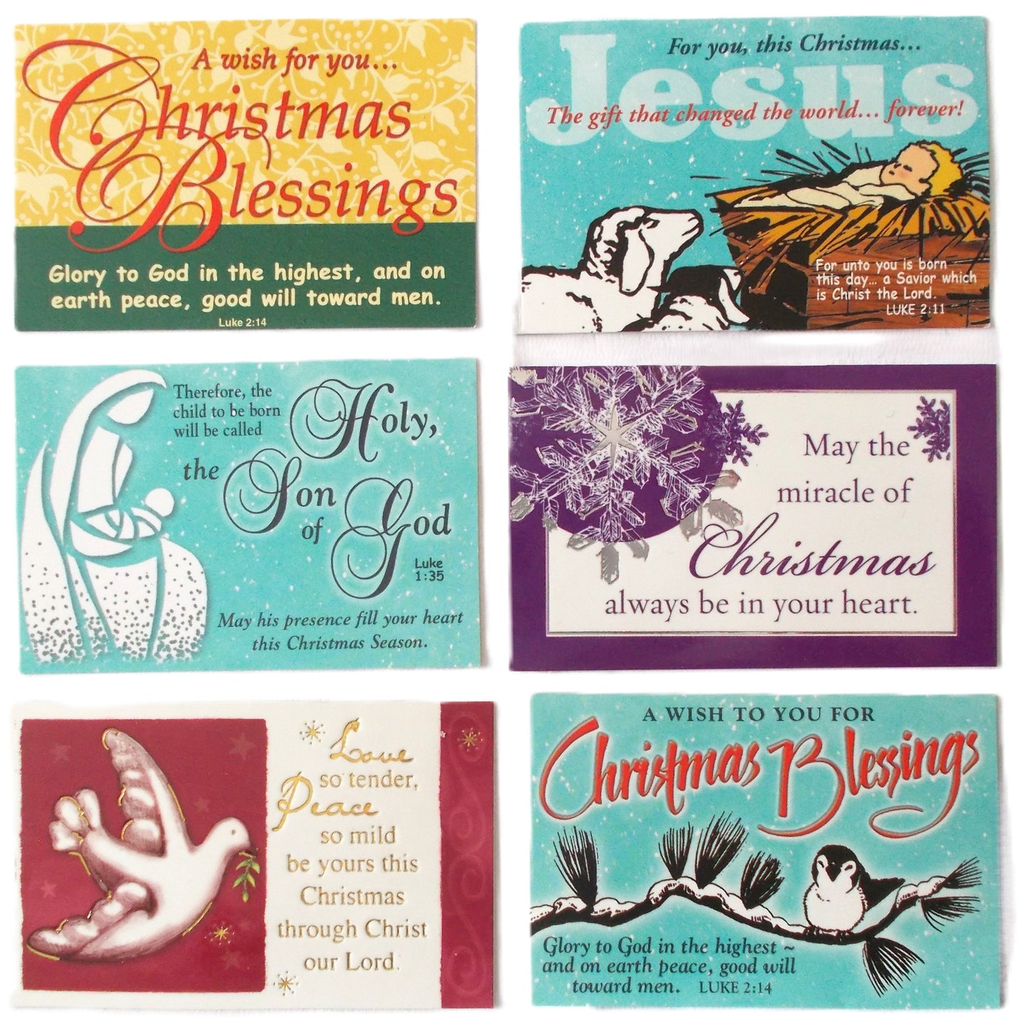 Christmas Message Cards