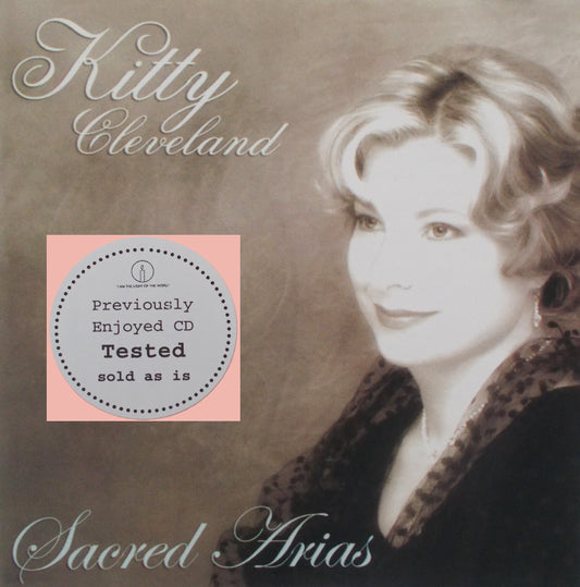 Kitty Cleveland - Sacred Arias - Music CD - Used