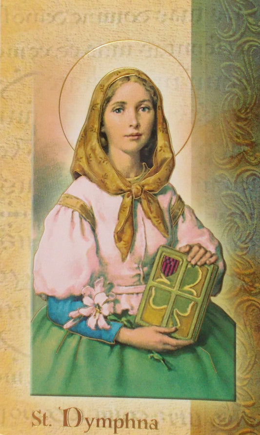 St. Dymphna Biography Prayer Pamphlet