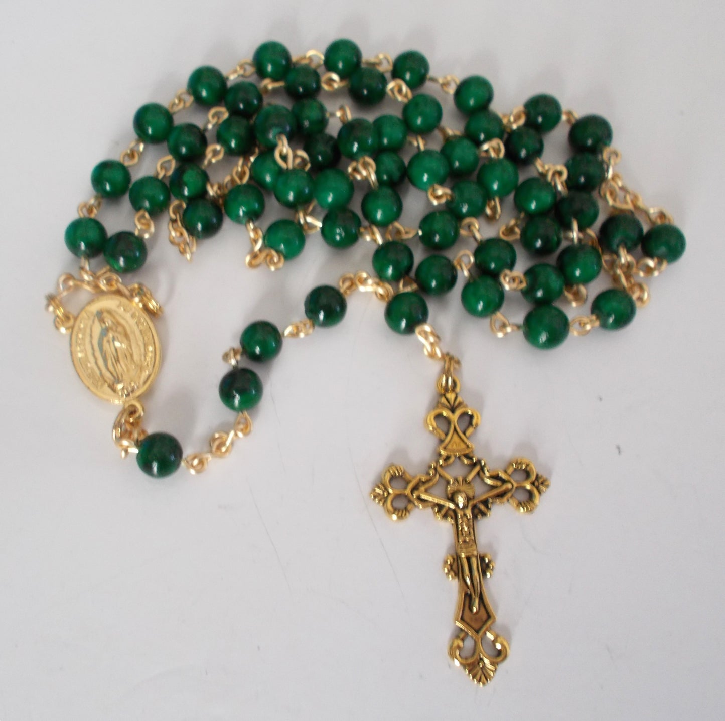 Our Lady of Guadalupe Rosary with Case