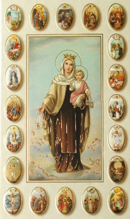 Cardstock - Our Lady of Mount Carmel - Prayer to Blessed Virgin