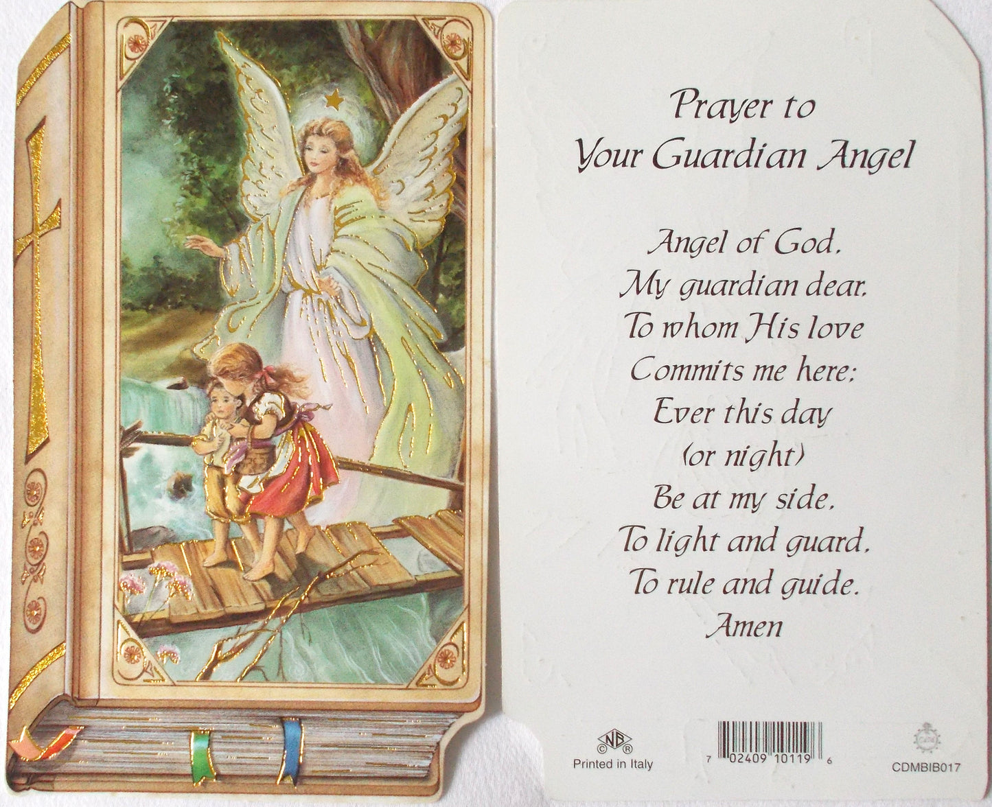 Cardstock - Guardian Angel Prayercard