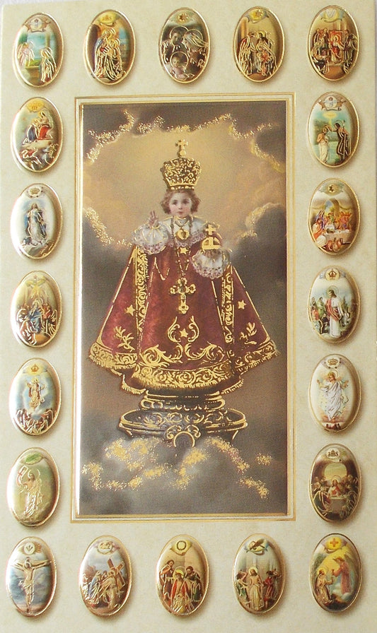 Cardstock - Infant of Prague - Novena Prayer