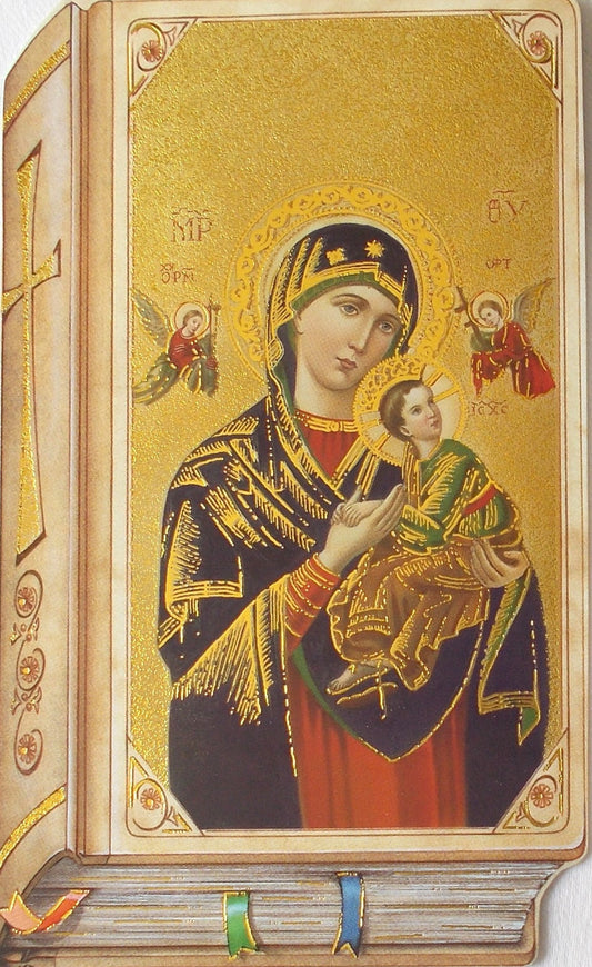 Cardstock - Our Mother of Perpetual Help Prayercard