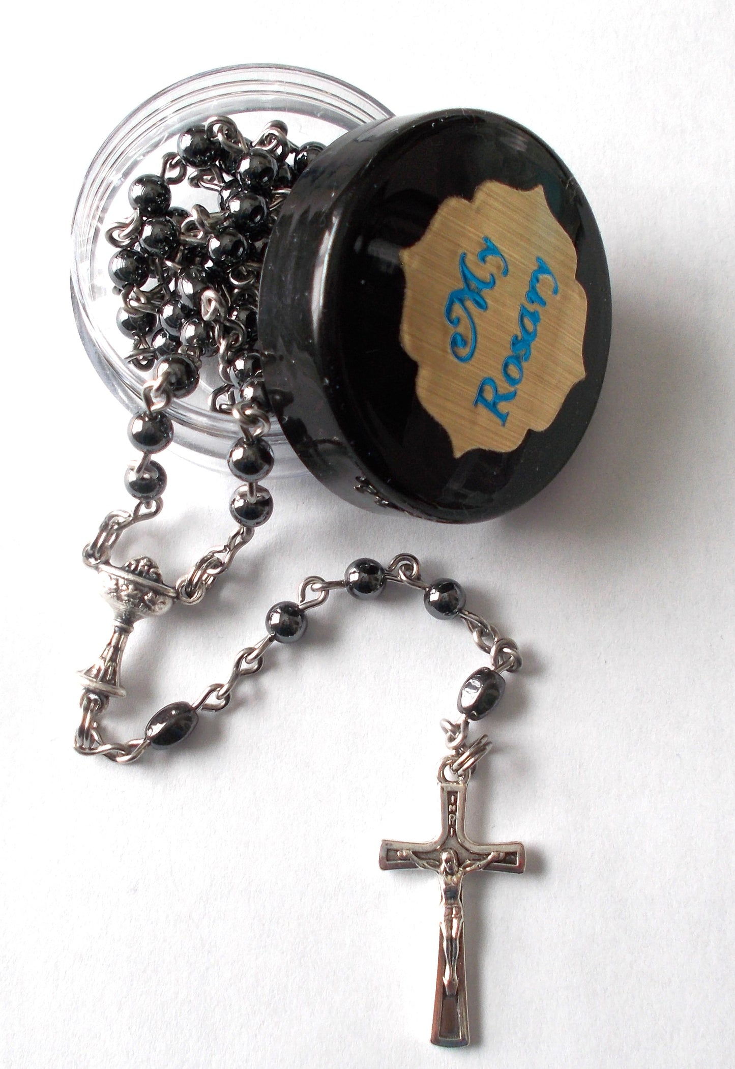 Hematite Rosary -Xsmall beads - Chalice Center