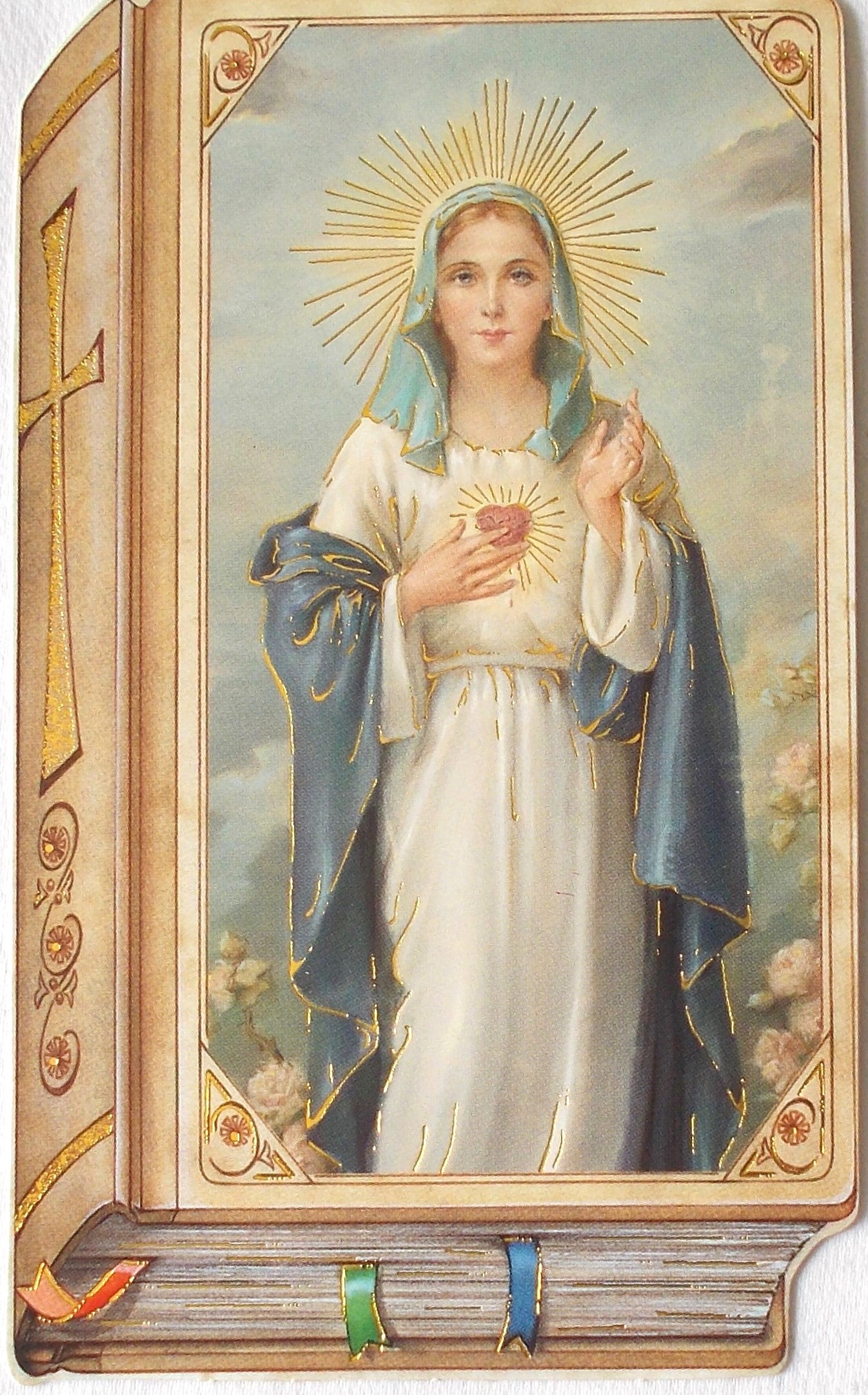 Cardstock - Immaculate Heart of Mary Prayercard