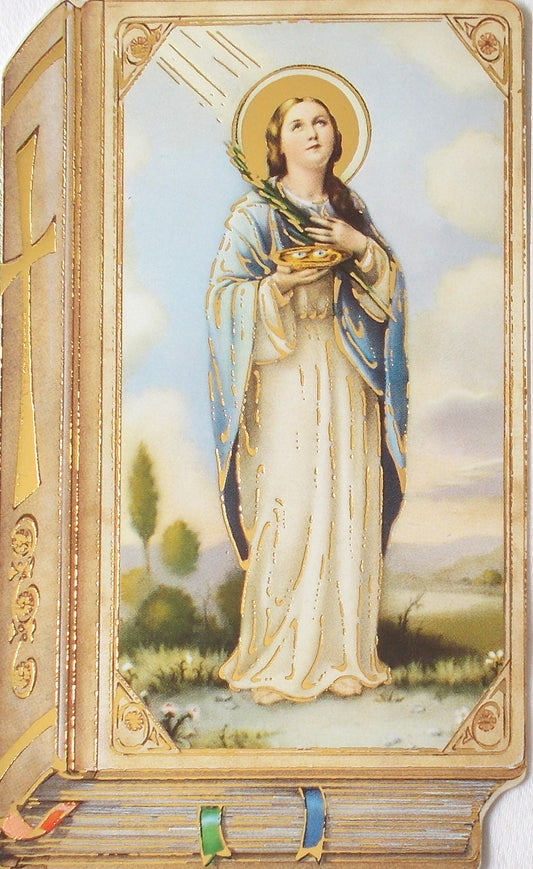 Cardstock - St. Lucy Prayercard