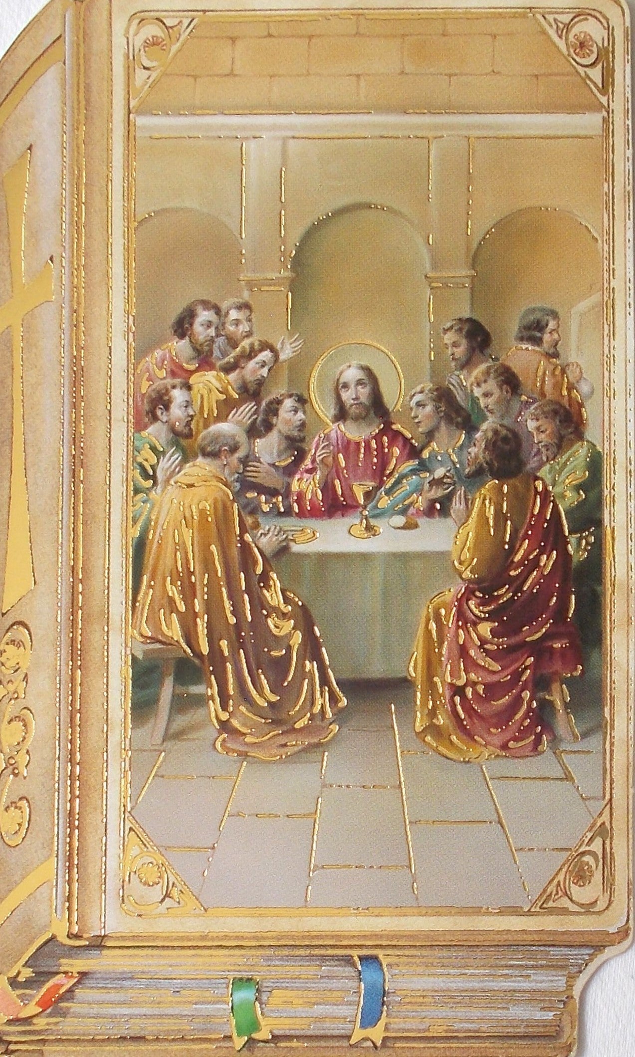 Cardstock - Last Supper - The Apostle's Creed Prayercard