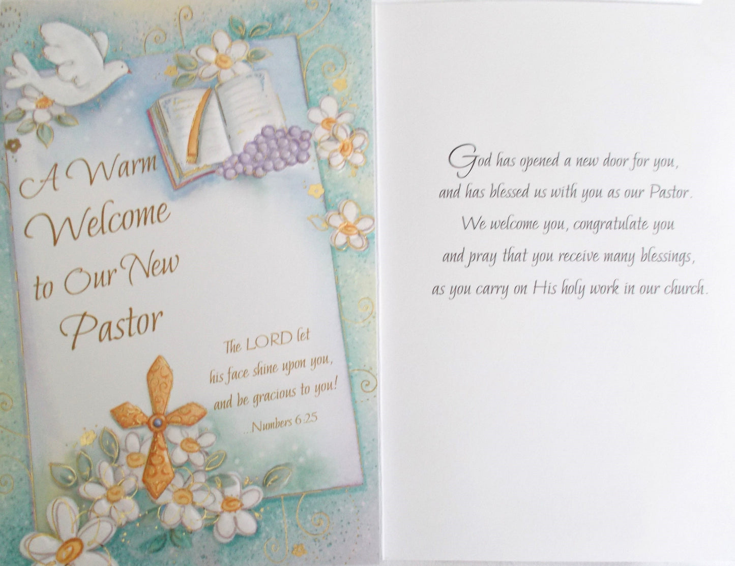 Welcome New Pastor Greeting Card