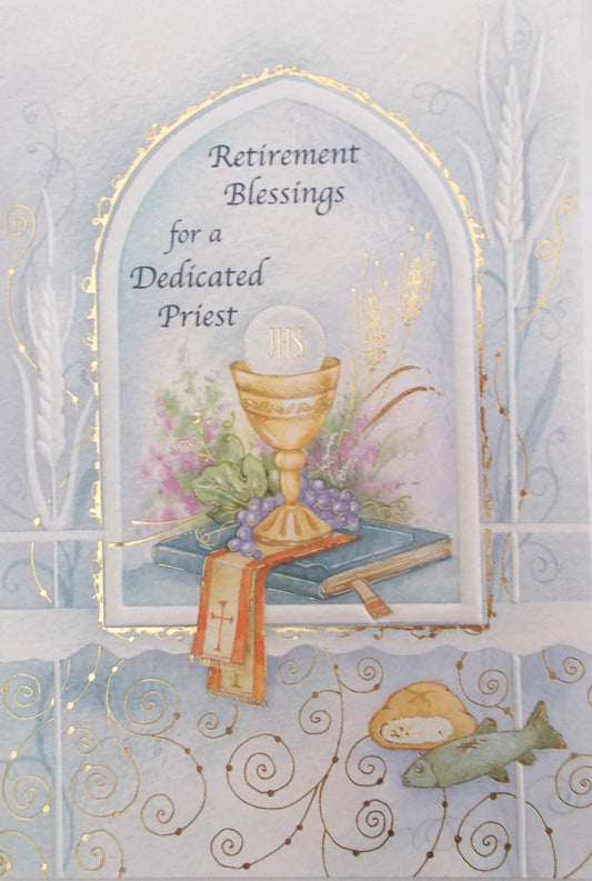 Priest Retirement Greeting Card