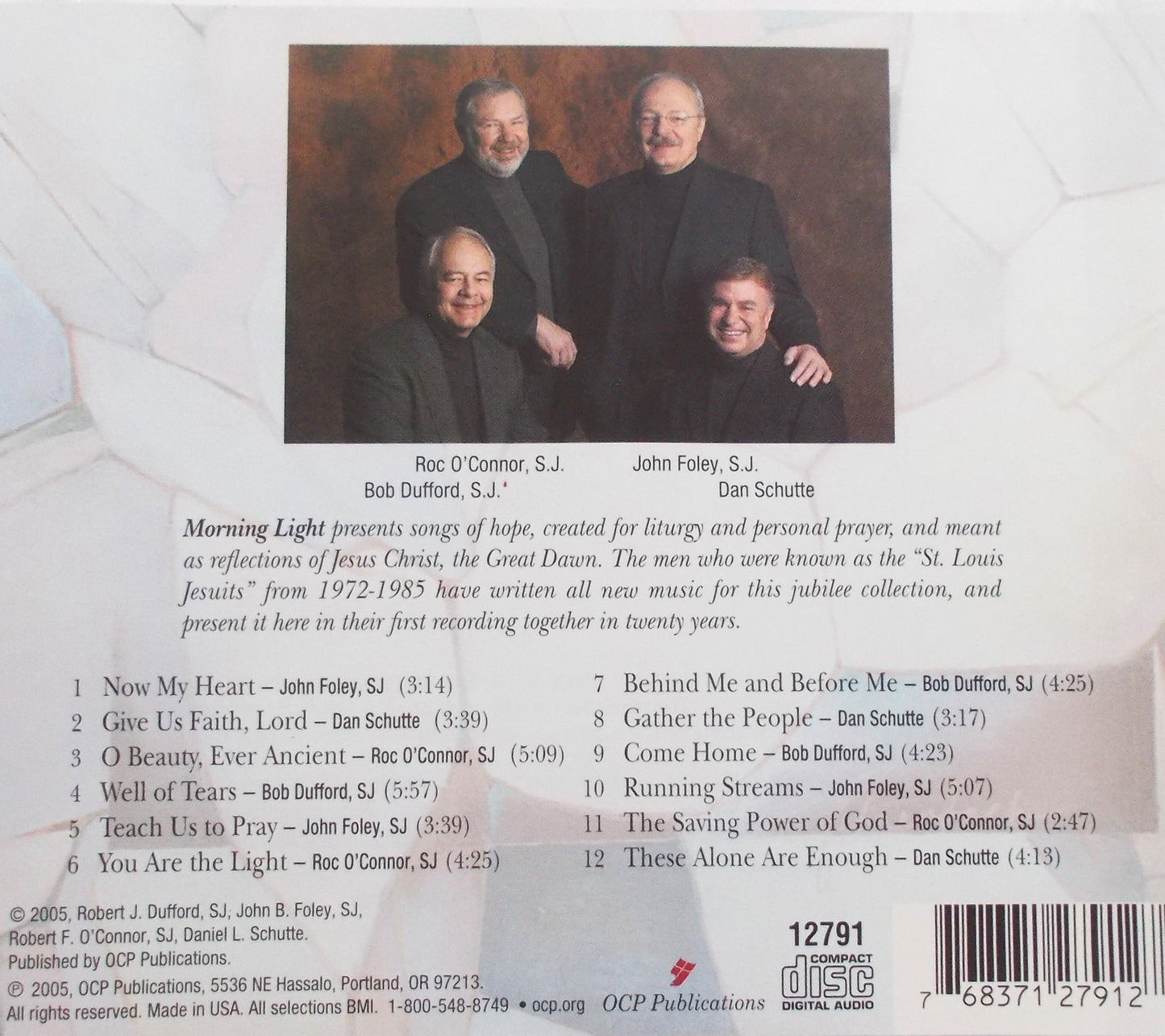 St. Louis Jesuits - Morning Light - Music CD