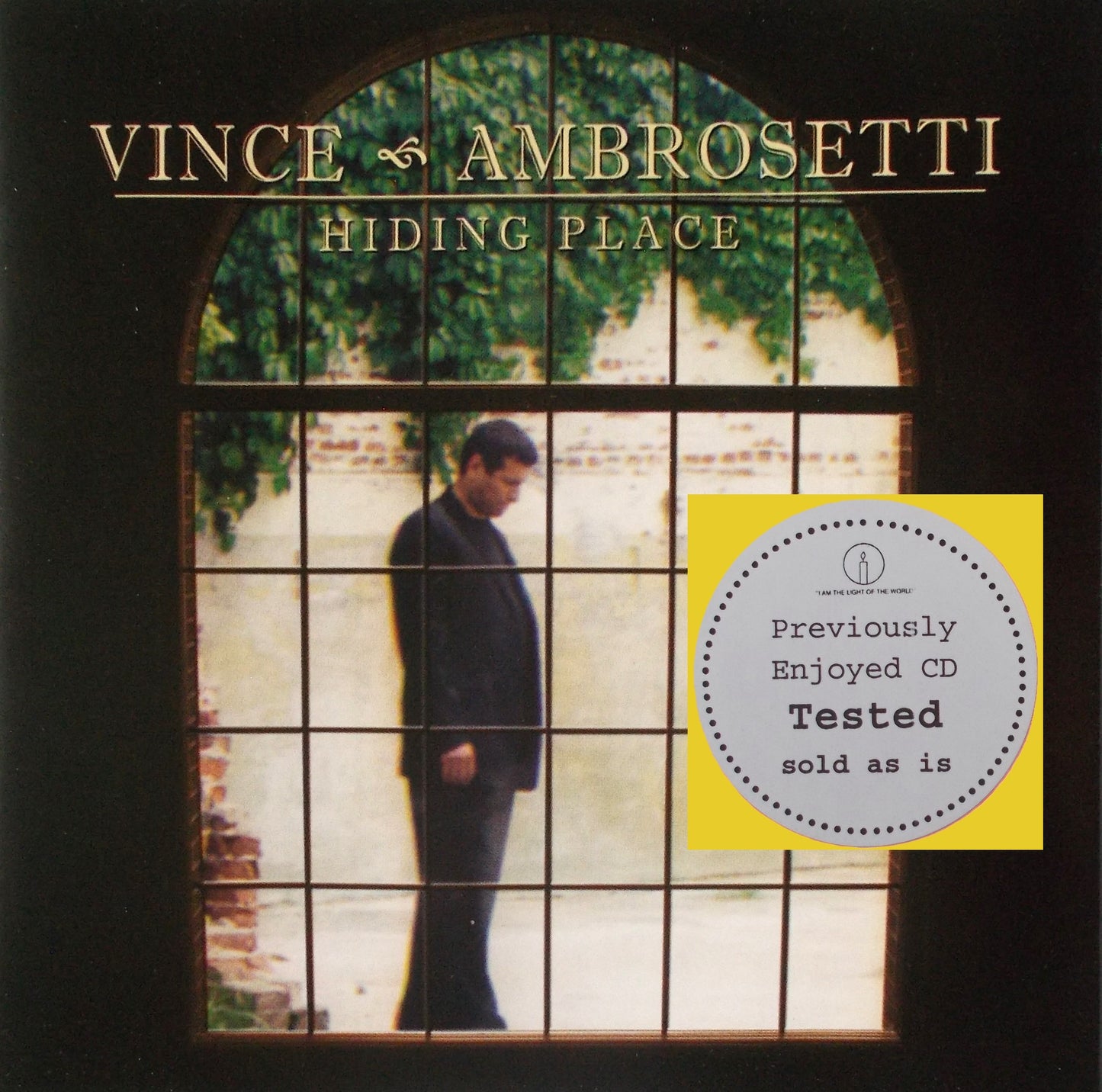 Vince Ambrosetti - Hiding Place - Music CD - Demo - Used