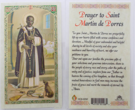 Laminated - St. Martin de Porres