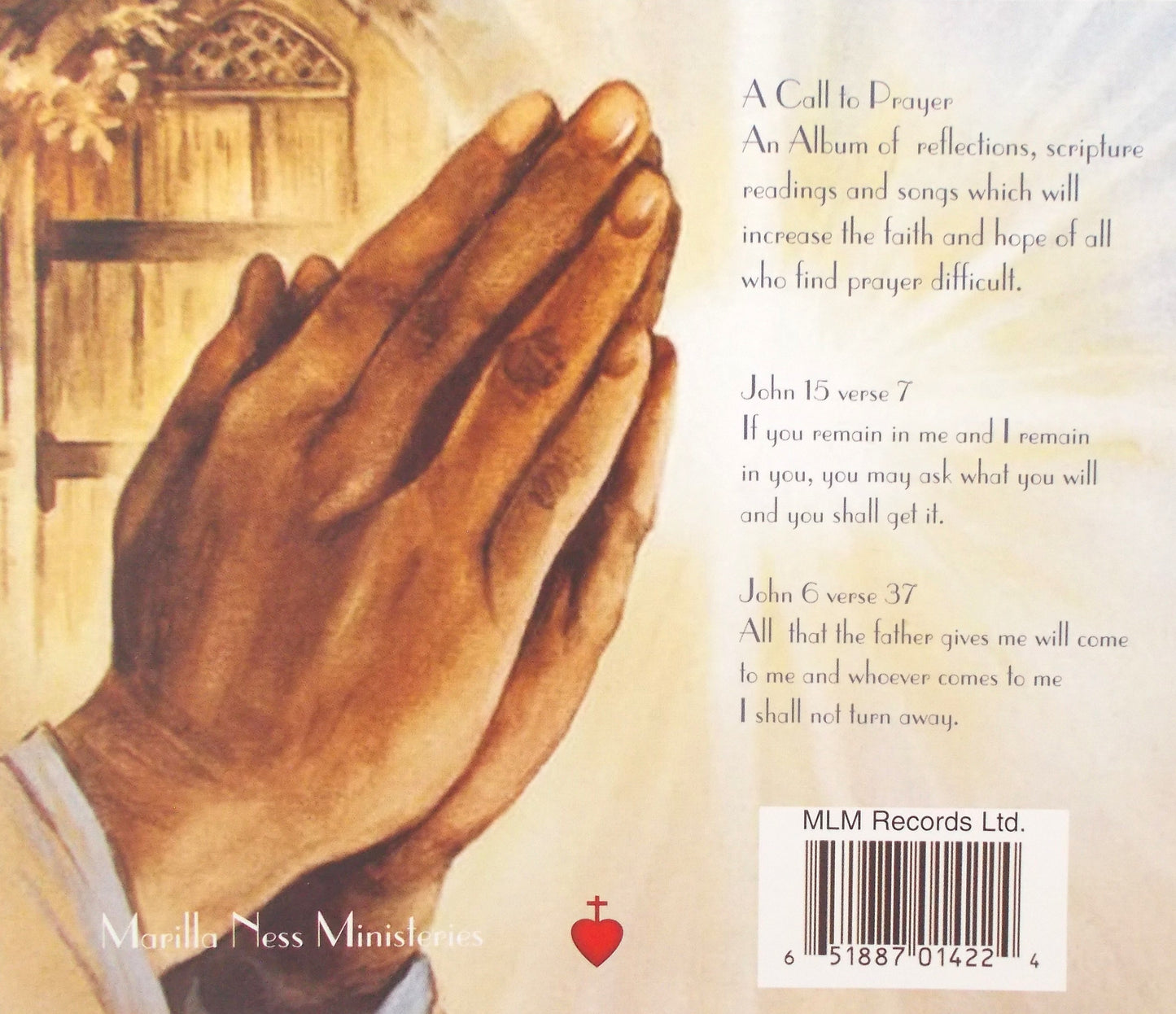 Marilla Ness - A Call to Prayer - 2 CD Set - Music CD