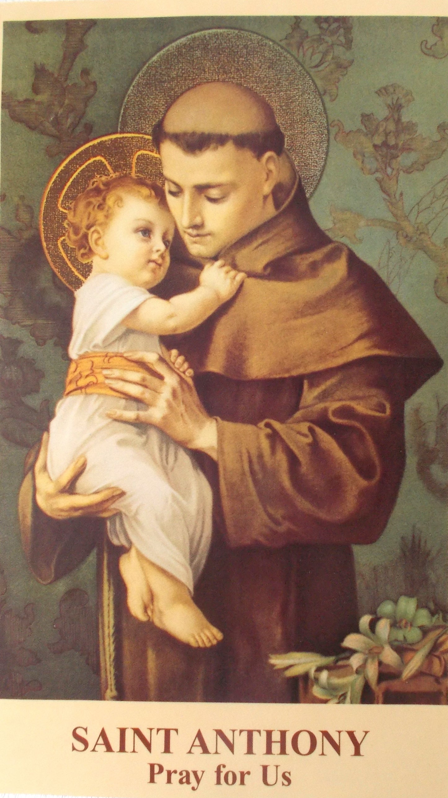 St. Anthony Large Prayercard