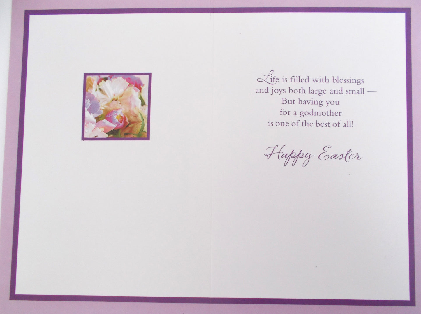Easter Greeting Card - Godmother