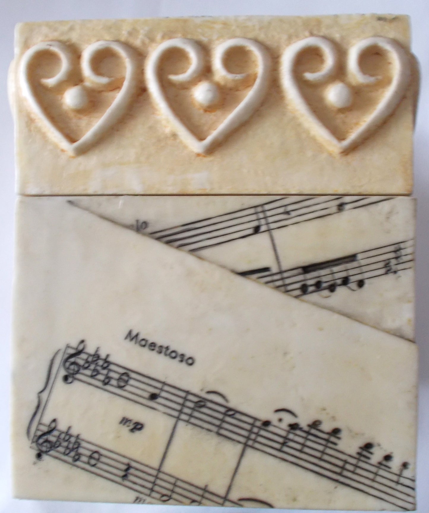 40th Anniversary Musical Note Keepsake Box