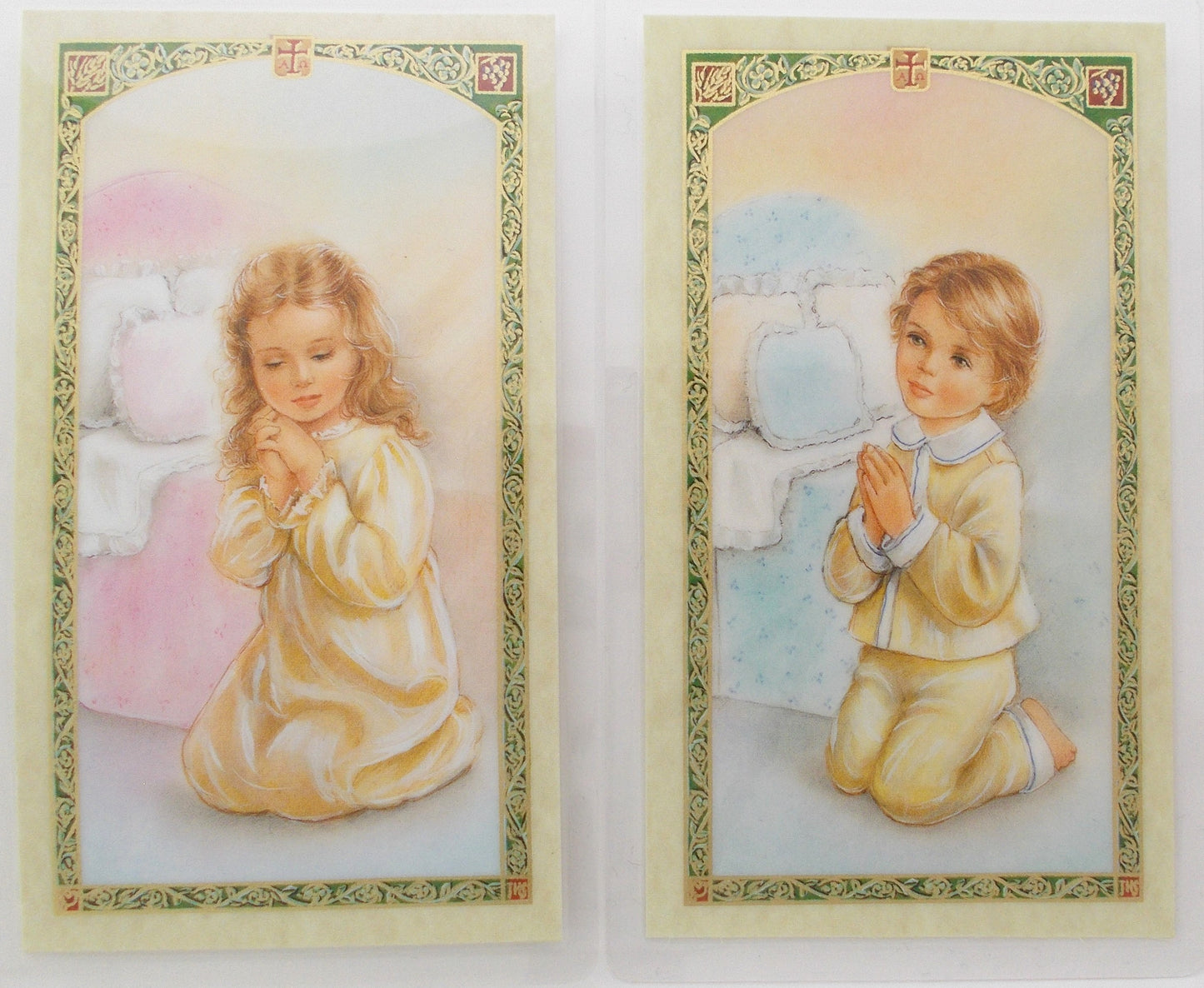 Laminated - Praying Child - Bless this Little Child, Lord