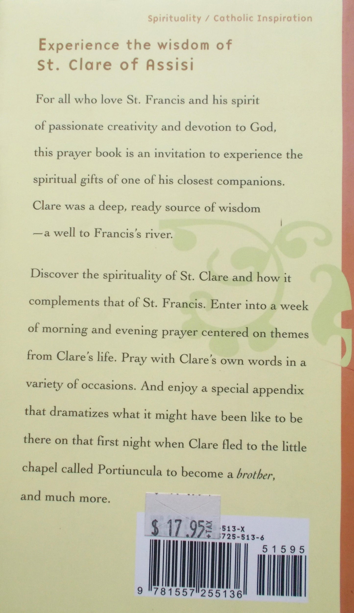 The St. Clare Prayer Book