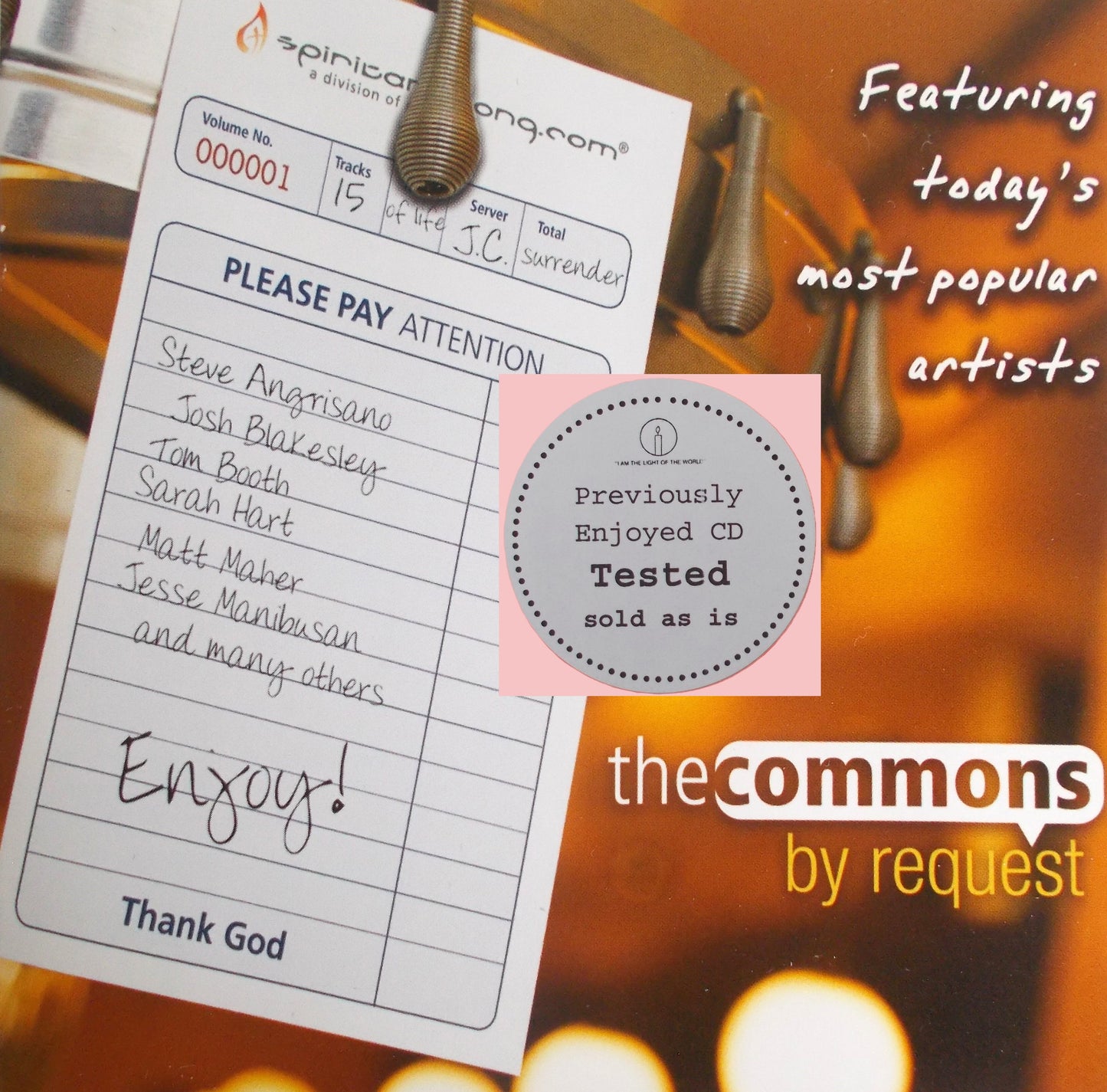 The Commons by Request - Featuring today's most popular artists - Music CD