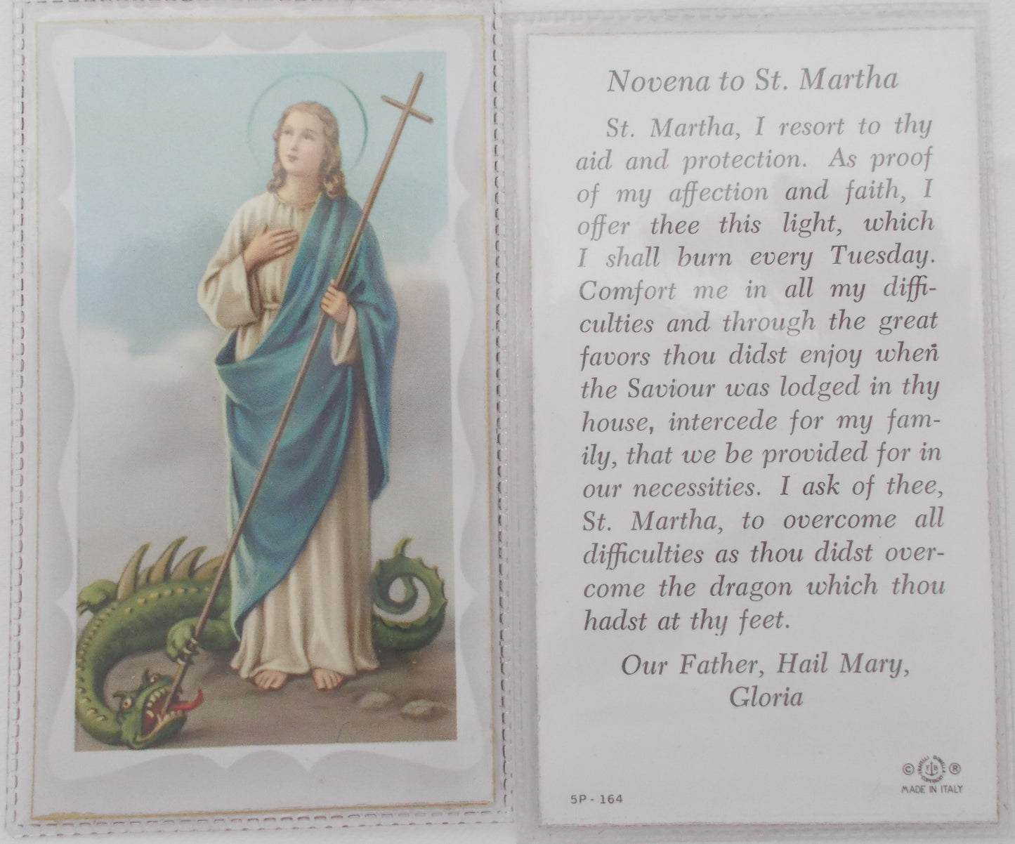 Paper in Vinyl - St. Martha