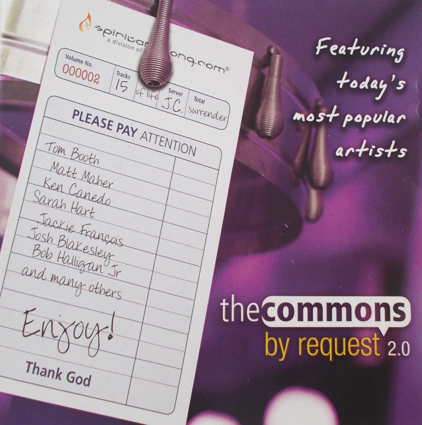 The Commons by Request 2.0 - Various Artist Music CD