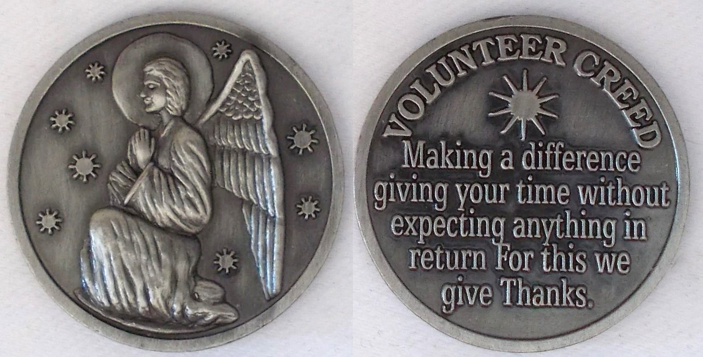 Volunteer Creed Pocket Token