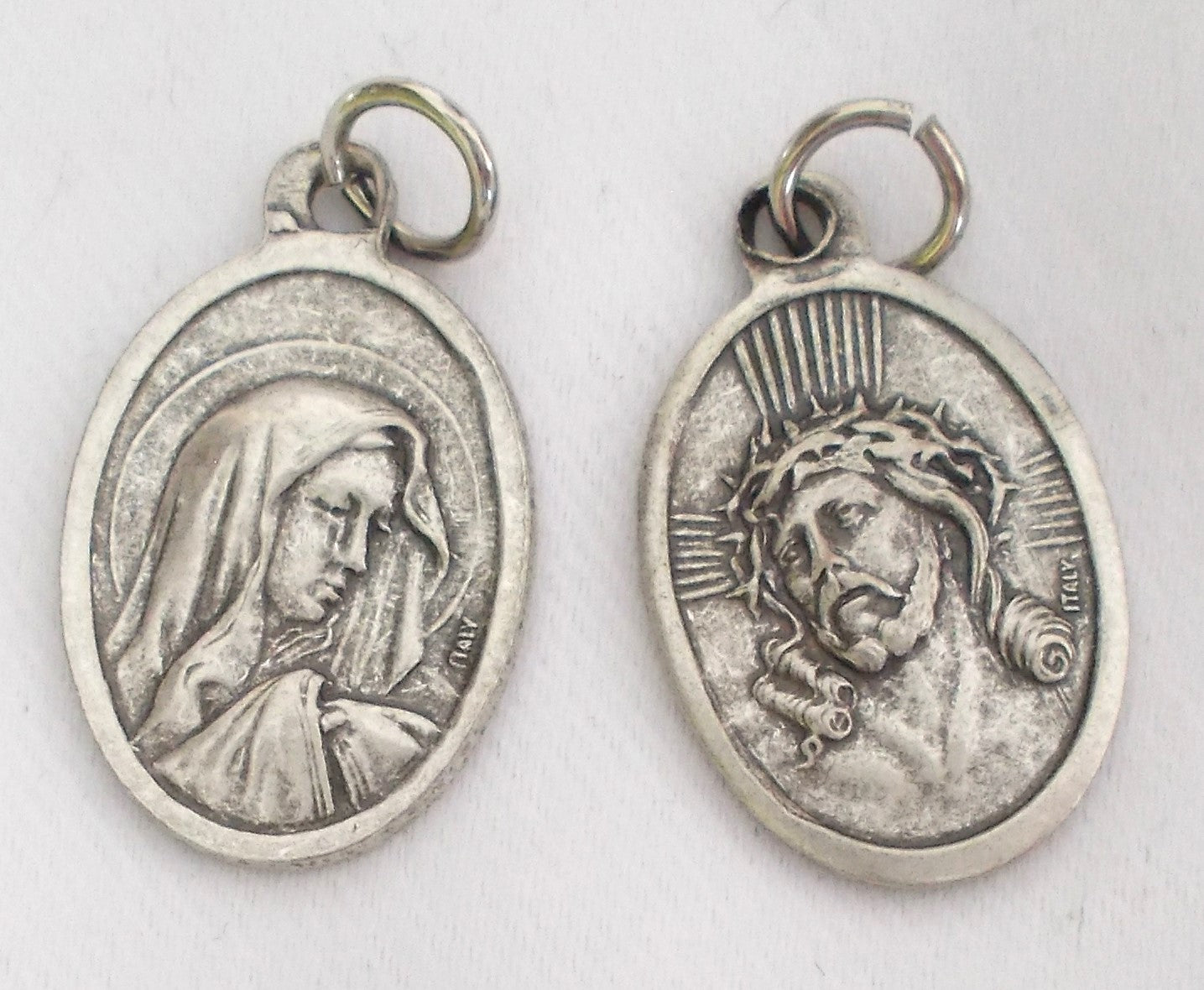 Oxidized Medals  - Jesus