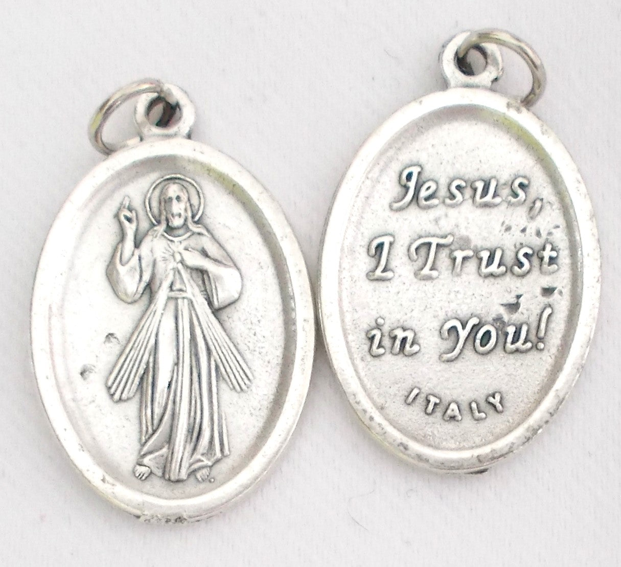 Oxidized Medals  - Jesus