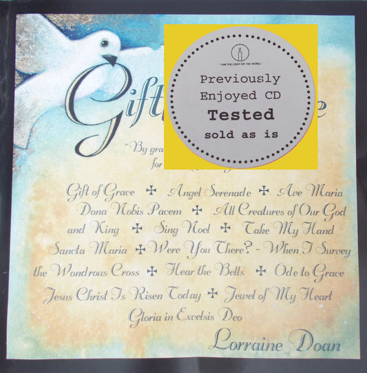 Lorraine Doan - Gift of Grace - Instrumental Music CD - Demo - Used