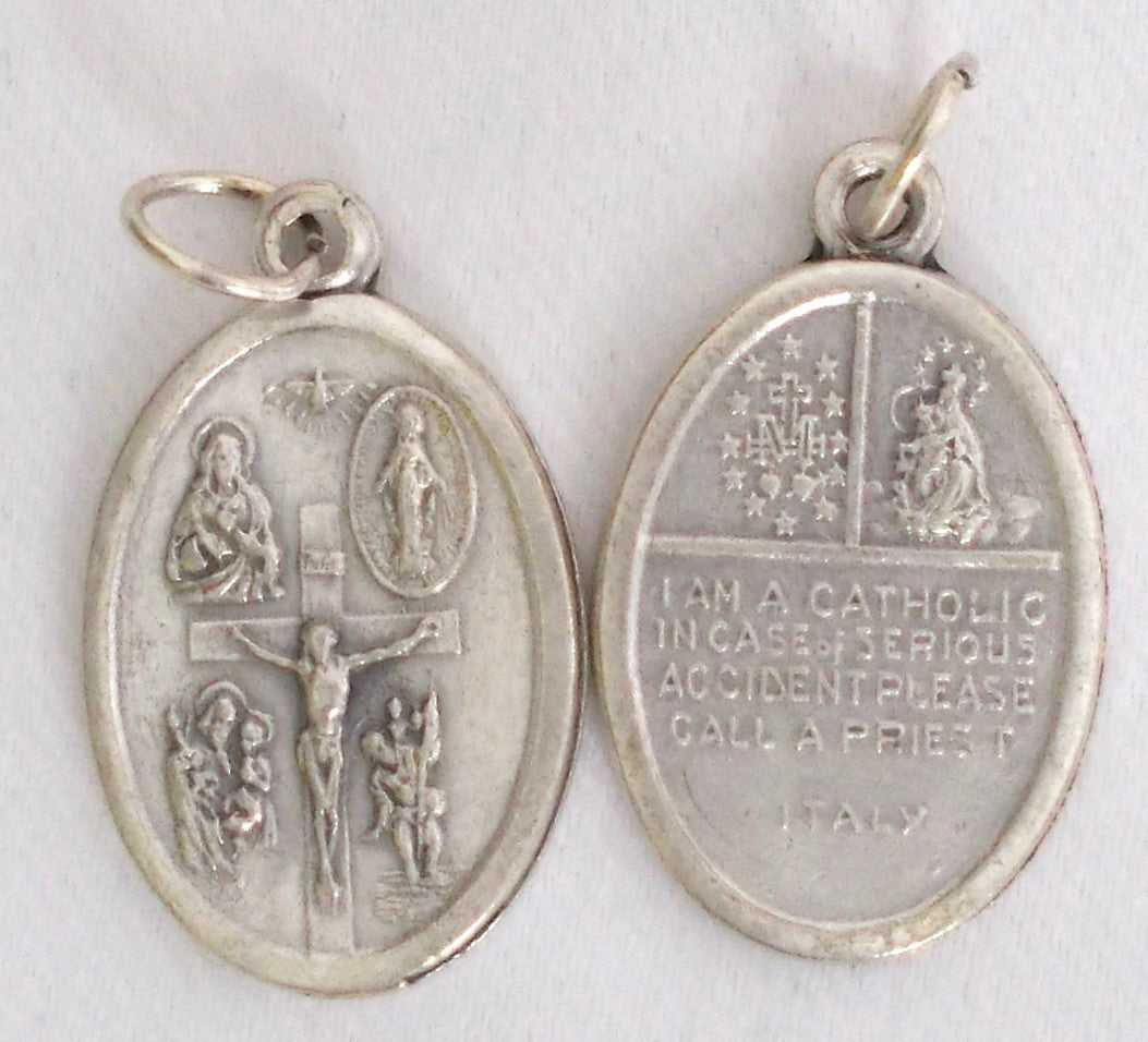 Oxidized Medals  - Jesus